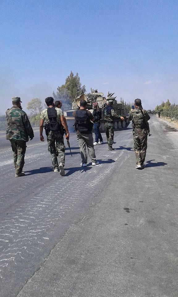 Syrian forces launch attack against Takfiris in northern Hama