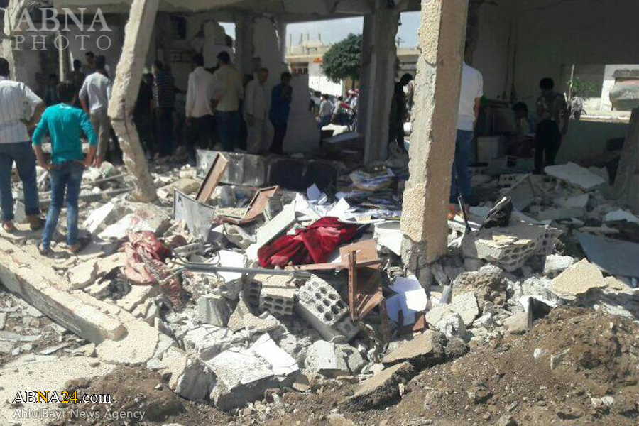 مقتل مسؤول كبير وقادة عسكريين للمعارضة بتفجير انتحاري في درعا + (صور)