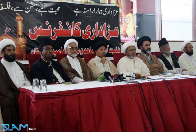 حکومت کیجانب سے عزاداری میں مداخلت برداشت نہیں کی جائیگی، ہیئت آئمہ مساجد و علمائے امامیہ