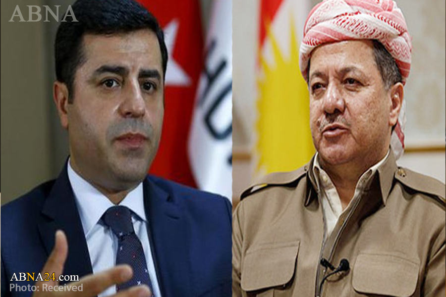 کۆبوونەوەی بارزانی و دەمیرتاش