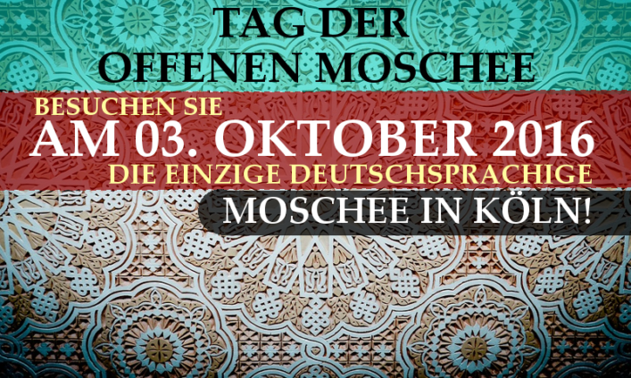 Tag der offenen Moschee 2016 in Köln