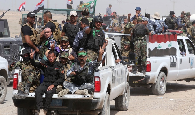 قوات الحشد الشعبي تصل إلى قلعة اشور في الشرقاط