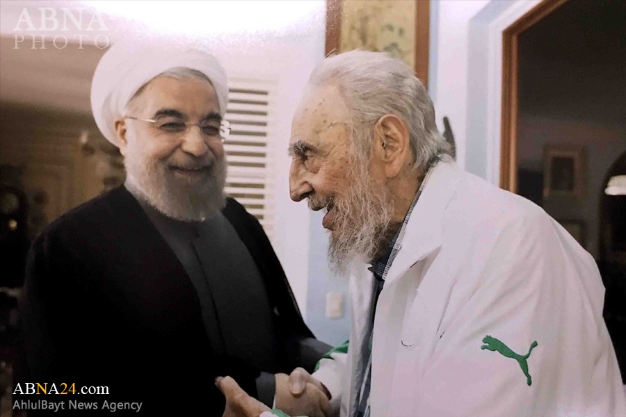 Pertemuan Presiden Iran dengan Fidel Castro