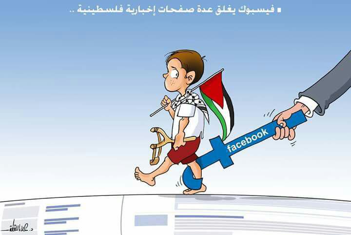 Facebook Censura Páginas pro Palestinas