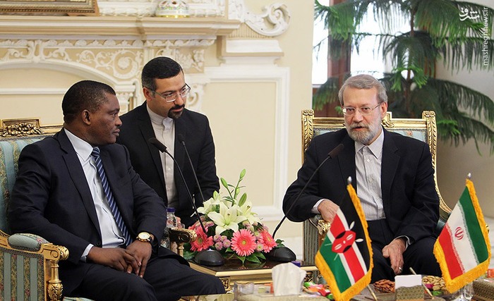 Iran, Kenya share common views on fighting terrorism: Larijani