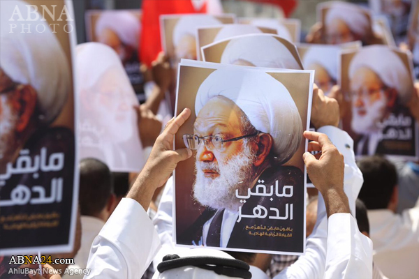 Bahrainis protest in Diraz in solidarity with Sheikh Isa Qassim / Pics
