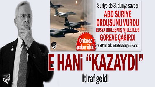 E hani "Kazaydı"
