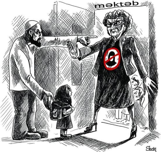 Азәрбајҹанын реаллығы - Карикатура