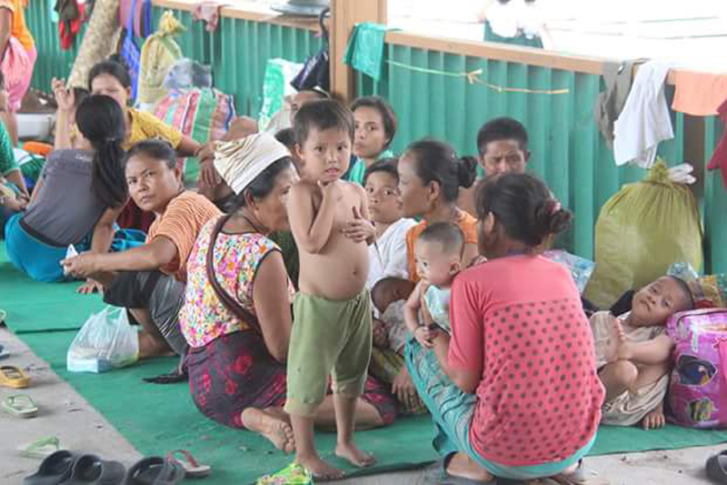 ကရင္ စစ္ေဘးေရွာင္ ၅၀၀၀ ခန္႔ ေရသန္႔စင္မႈ စနစ္အခက္အခဲၾကံဳေတြ႔ေနရ