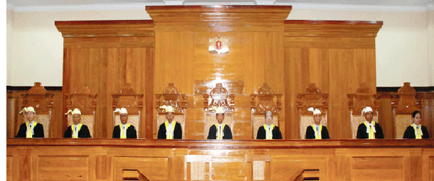 တရားေရး၀န္ႀကီးဌာနအသစ္ဖြဲ႔စည္းေပးရန္ ႏိုင္ငံေရးအက်ဥ္းသားေဟာင္းမ်ား ေတာင္းဆို