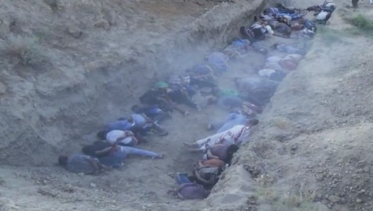 IŞİD Irak'ta 50 kişiyi kafasına kurşun sıkarak idam etti