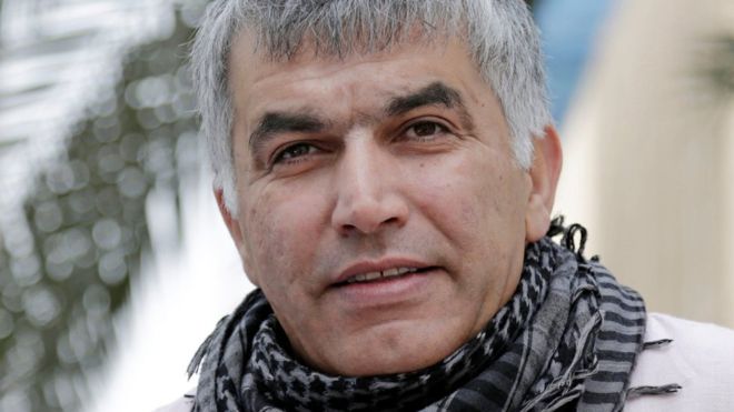 Bahrain: Nabeel Rajab held in isolation in east Riffa police station