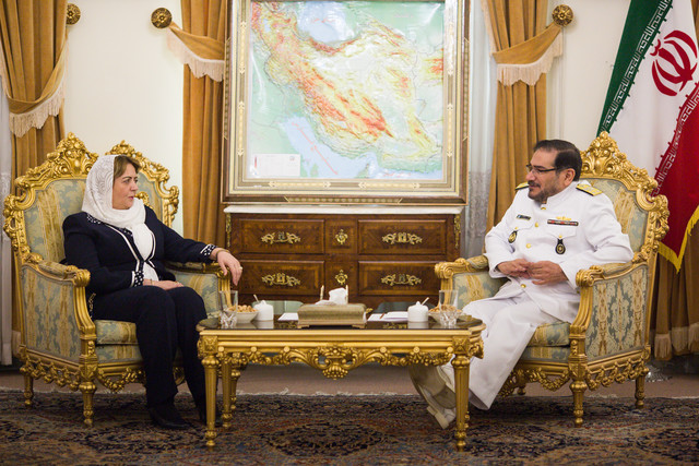 Iran’s Shamkhani deplores Washington open support for terrorists in Syria