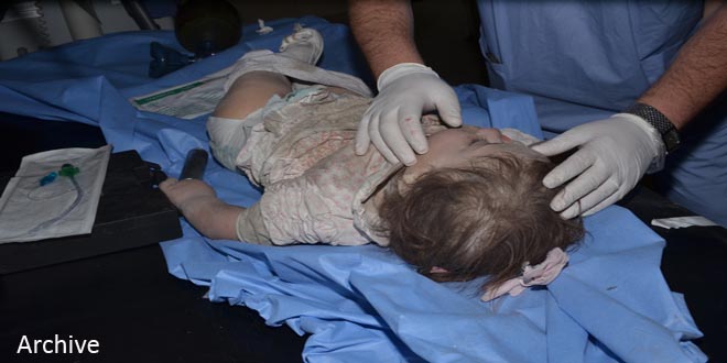 Two Syrian civilians killed, six injured in terrorist attacks in al-Zahraa and Hasaka