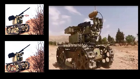 Devrim Muhafızları Ürettiği Silahlı Robotları Daha da Geliştirdi/FOTO