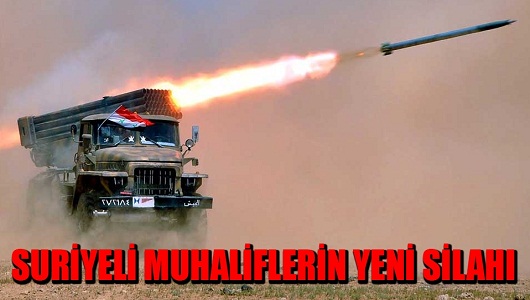 Suriyeli muhalifler Grad'la saldıracak