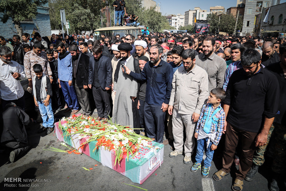 تصویری رپورٹ: مدافع حرم شہید کی تشییع جنازہ