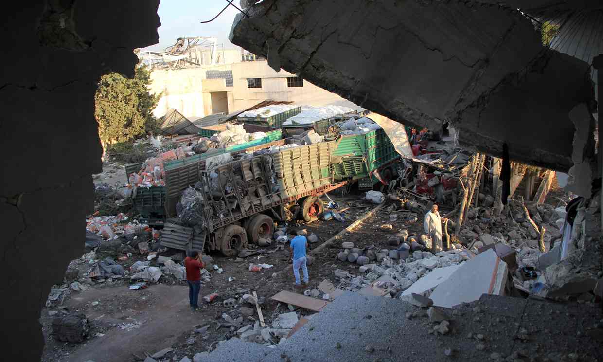 ONU Investigará Ataque contra Convoy Humanitario en Siria