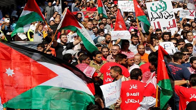 Jordanians protest against secret Israel gas deal