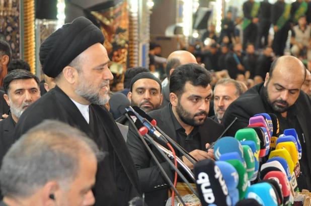 رئيس ديوان الوقف الشيعي: انتصارات الحشد انطلقت من الثورة الحسينية