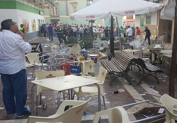 عشرات الجرحى بانفجار في مقهى بملقة جنوب إسبانيا 