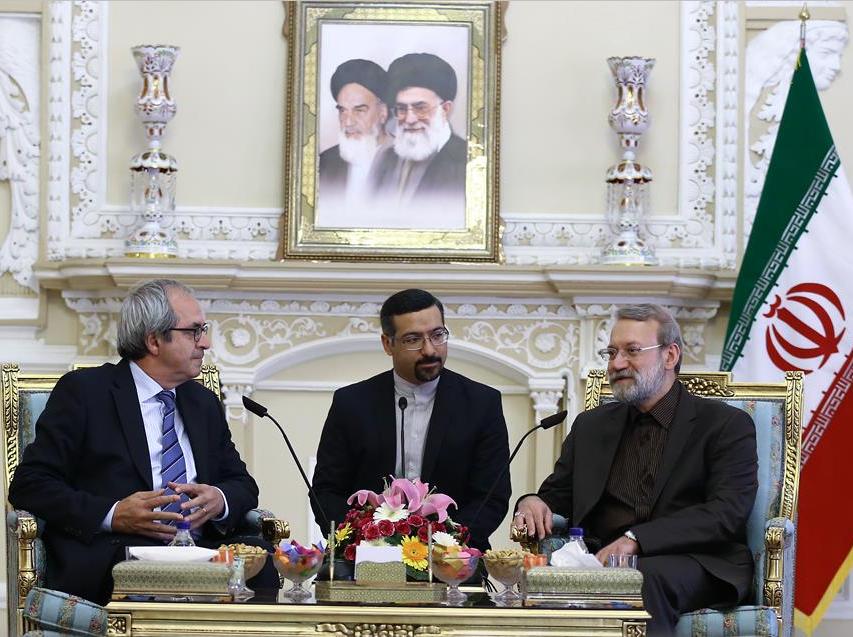 Iran's Larijani warns against certain countries' support for Fatah al-Sham Front 