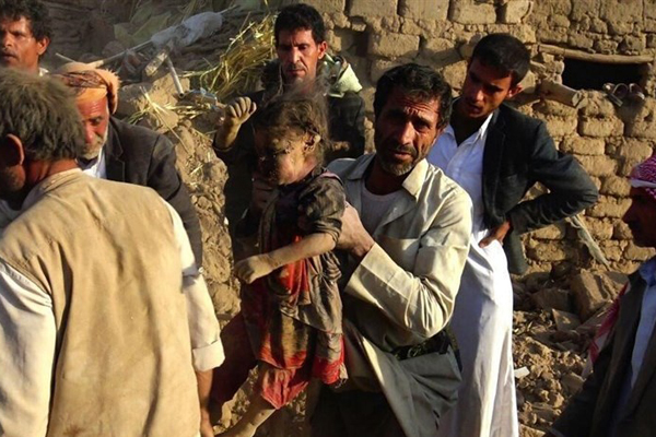 サウジアラビアのイエメン各地に対する攻撃が継続