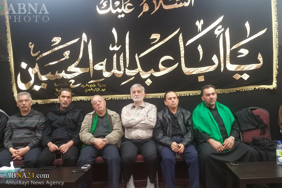 تقرير مصور / اقامة اول ليلة للعزاء الحسيني من شهر محرم بمؤسسة الامام الحسين (ع) في مونتريال