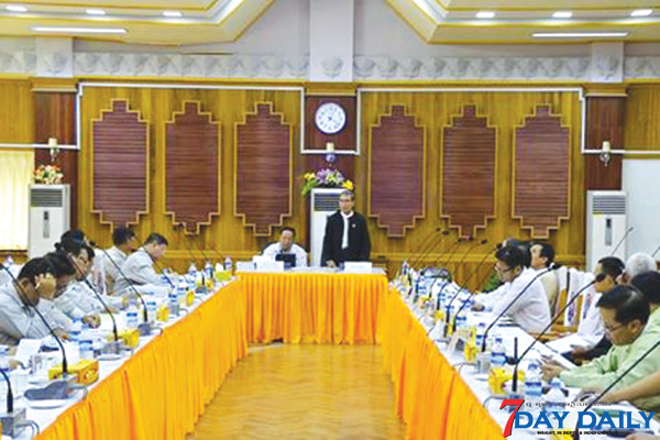 ရခုိင္ျပည္နယ္ ဖြံ႕ၿဖိဳးတုိးတက္္ေရးအတြက္ Master Plan ေရးဆြဲသင့္ေၾကာင္း ျပည္ေထာင္စု၀န္ႀကီးဦး၀င္းခုိင္ တုိက္တြန္း