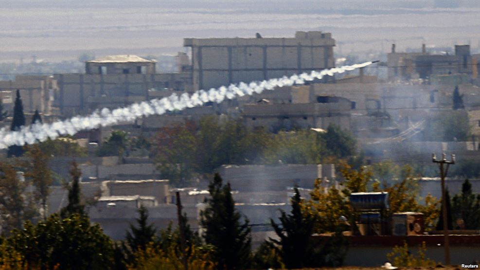 Turkiyya Zata Girka Wasu Makaman Kariyar Rokokin ISIS
