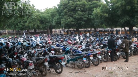 تصویری رپورٹ/ نائیجیریا کے شہر کانو میں مجالس عزا