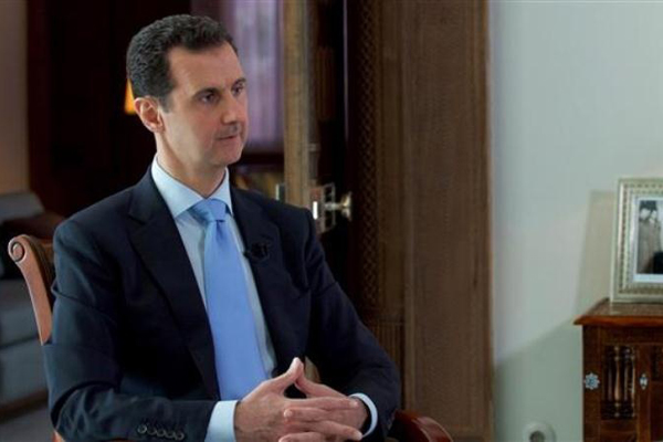 シリア大統領、「アメリカはイランのイスラム革命を恐れている」
