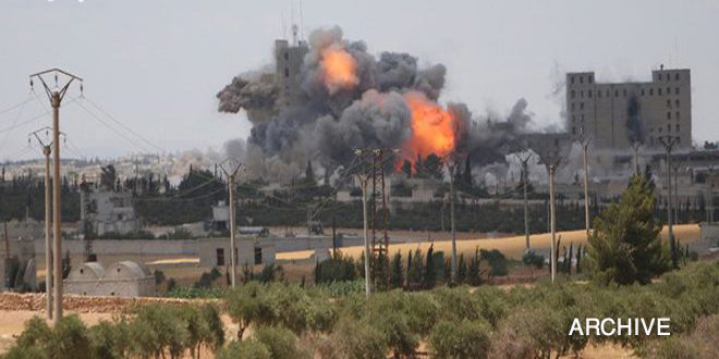 Raqqa in Past 24 Hours: US-led coalition airstrikes kill several civilians in Raqqa