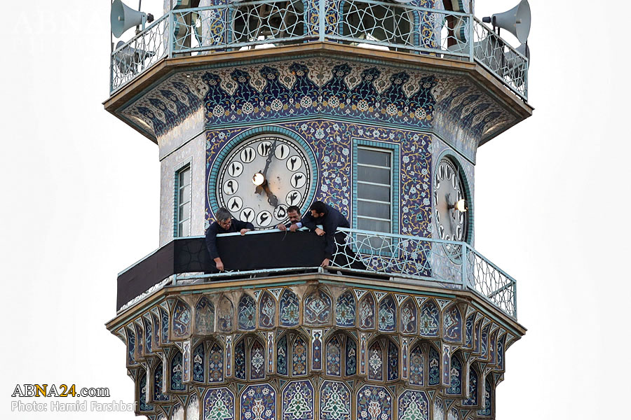 El Santuario del Imam Ar-Ridha (P) se ha Enlutado por el Mes Sagrado de  Muharram”