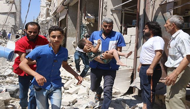 استشهاد 20 مدنيا بغارة للتحالف الاميركي في ريف حلب