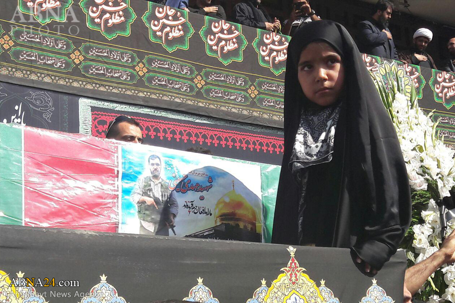 تصویری رپورٹ: مدافع حرم شہید مہدی حسینی کی تشییع جنازہ