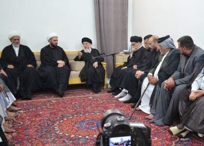 المرجع الحكيم يذكر المؤمنين بأحزان الأئمة المعصومين (ع) في عاشوراء