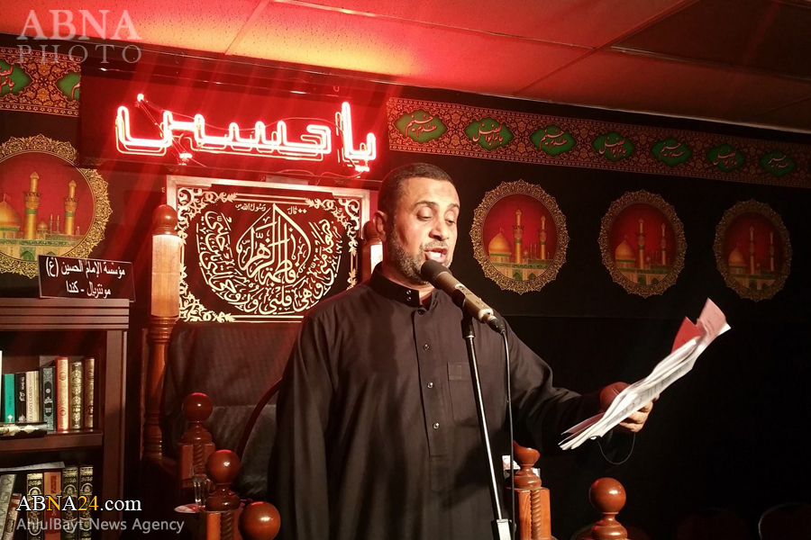 “El Primer Día de Duelo de  Muharram en el Instituto Imam Hussain (P) de Montreal”