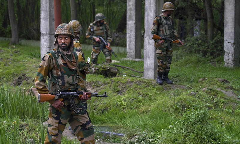  Indian troops kill three militants in Kashmir