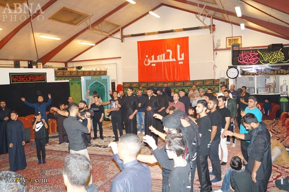Suasana Majelis Duka Husaini di Denmark