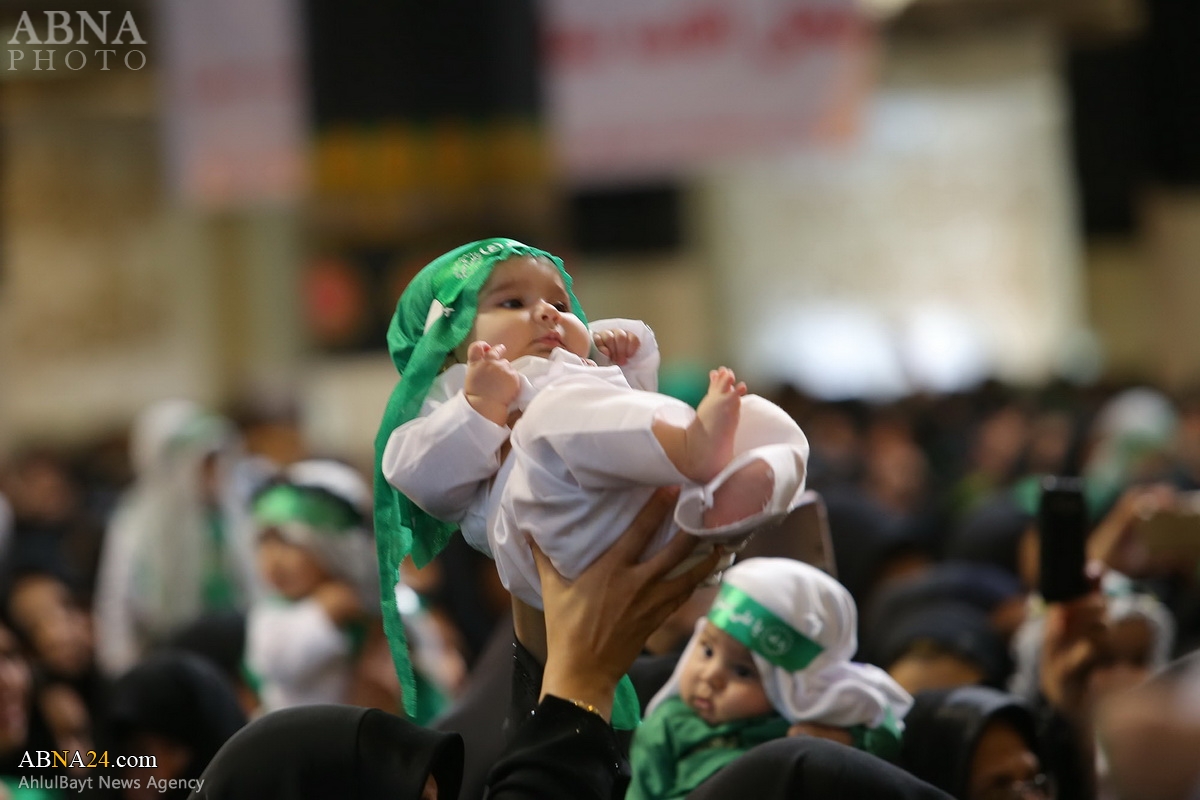 تصویری رپورٹ: عالمی یوم علی اصغر (ع) پر قم میں شیرخوار بچوں کا عظیم اجتماع