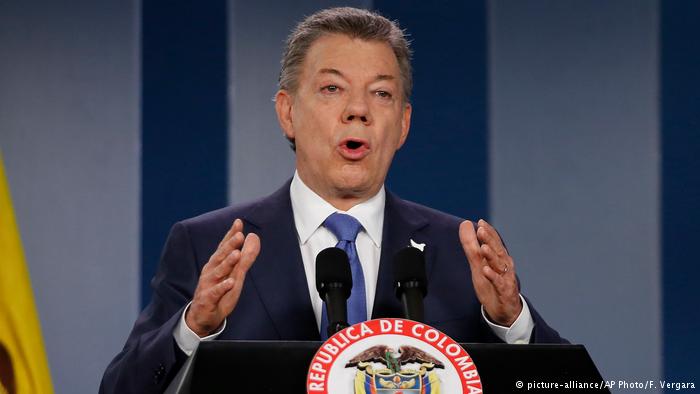 Rais wa Colombia apewa tuzo ya Nobel