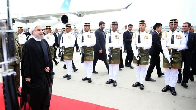 Rouhani Tiba Di Malaysia.