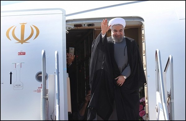 صدر روحانی بینکاک پہنچ گئے