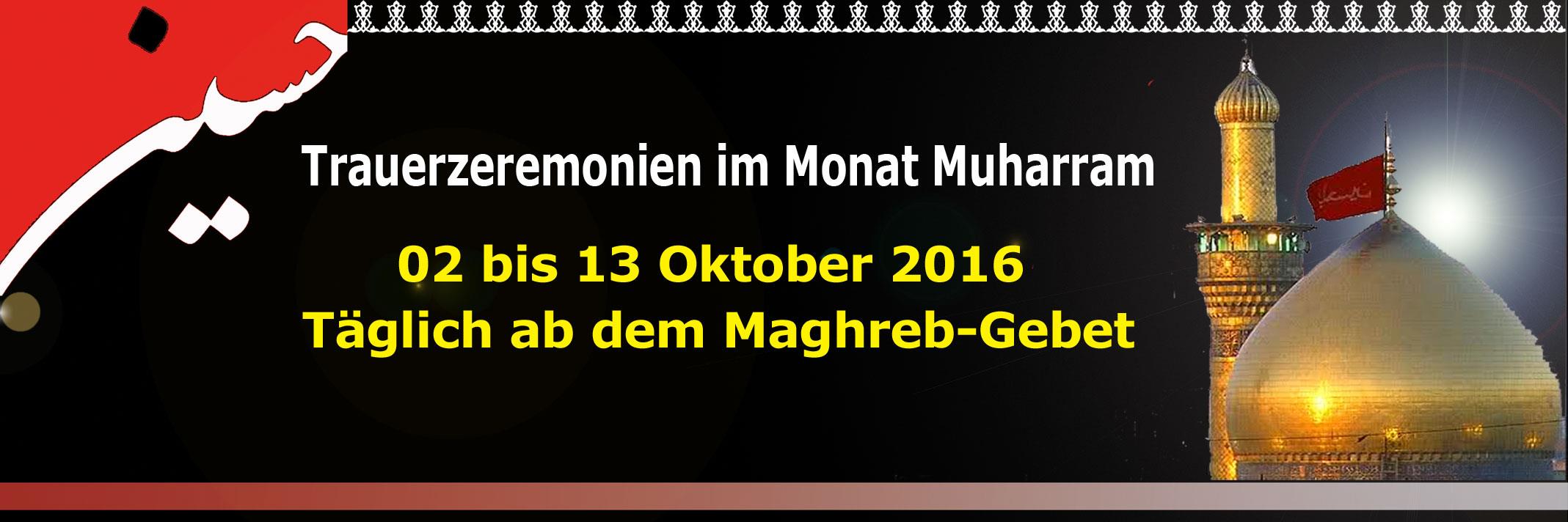  Trauerzeremonien zu Muharram im Islamischen Zentrum Hamburg 