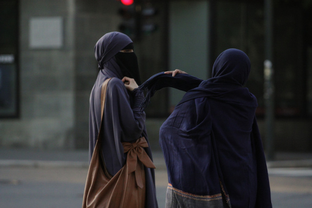 British woman's hijab pulled down in busy London street