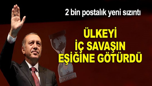 Wikileaks'ten yeni Erdoğan sızıntıları