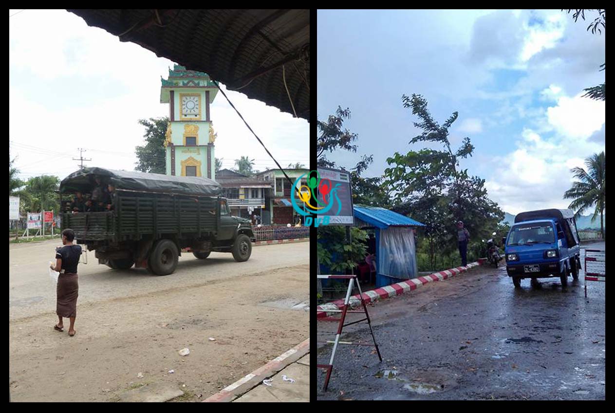 ေမာင္ေတာခ႐ုိင္တြင္ ပုဒ္မ ၁၄၄ ထုတ္ျပန္၊ ညမထြက္ရအမိန္႔ ေၾကညာ
