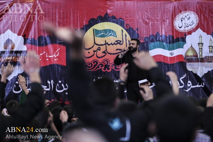 تقرير مصور/ الاطفال يشاركون بمجلس العزاء الحسيني في استشهاد السيد قاسم بن الامام الحسن (ع) بشيراز