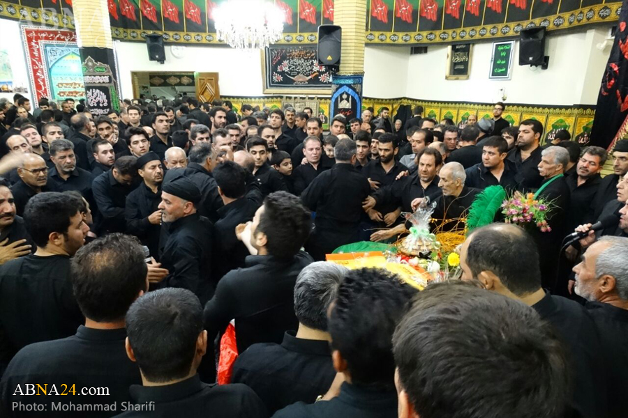 تقرير مصور/ مراسم استشهاد السيد قاسم (ع) في مسجد "قائم آل محمد" بطهران